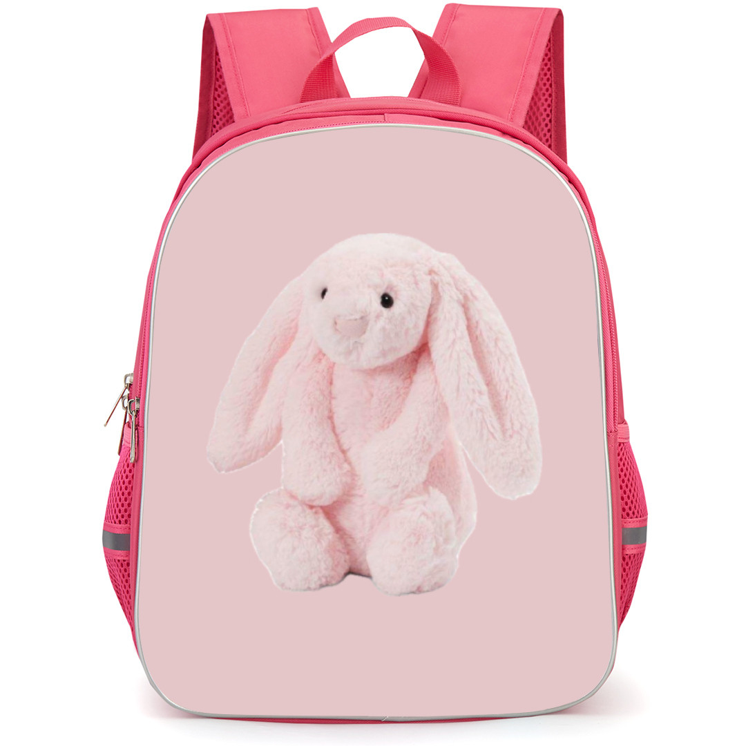 Jellycat Backpack StudentPack - Pink Bunny Portrait