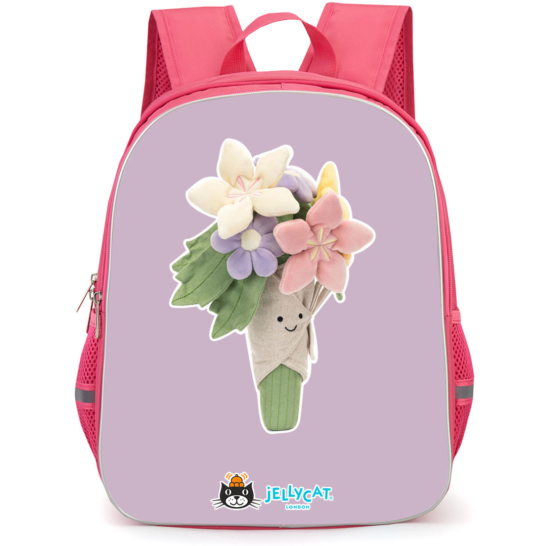 Jellycat Plants Backpack StudentPack - Bouquet of Flowers Portrait