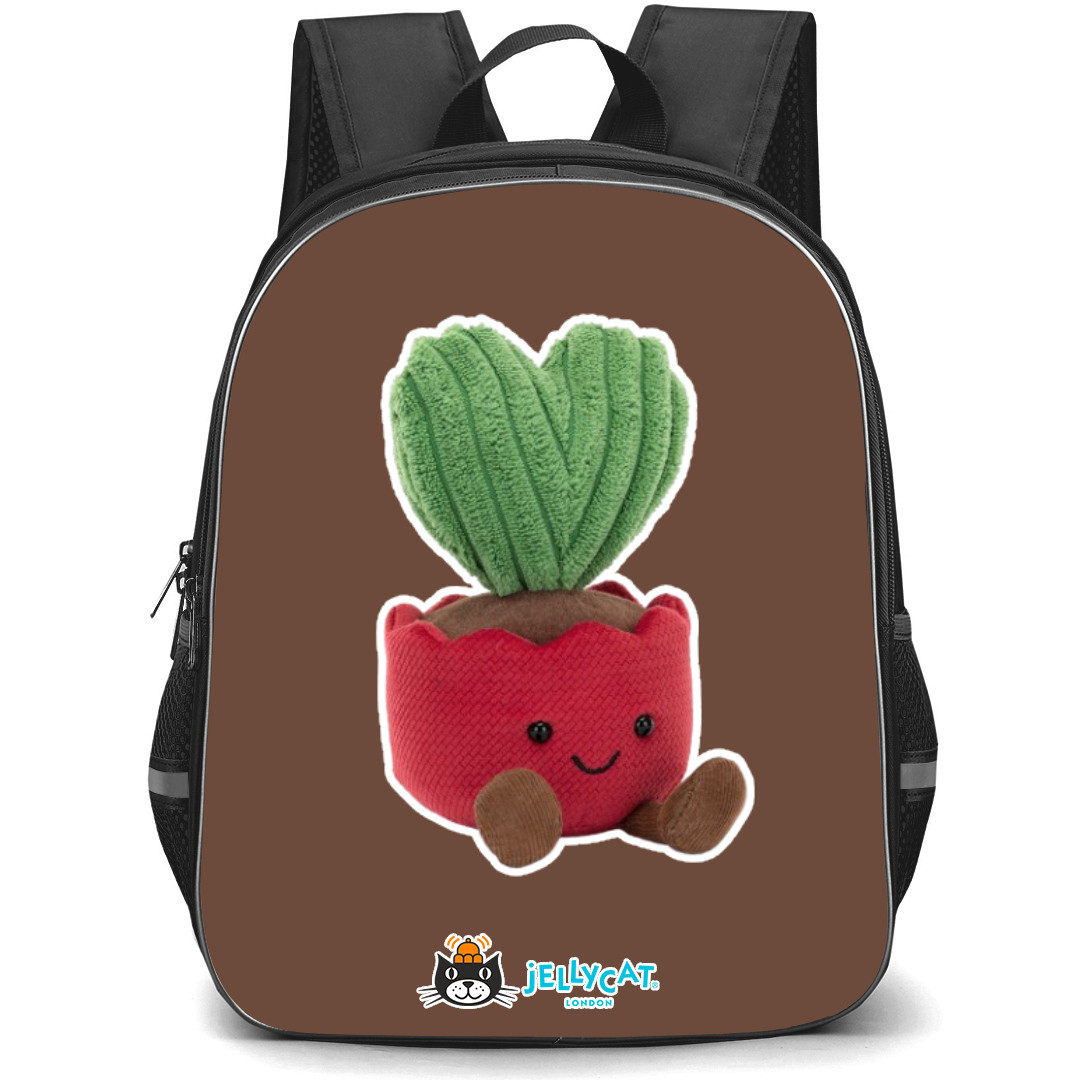Jellycat Plants Backpack StudentPack - Kerri Cactus Portrait