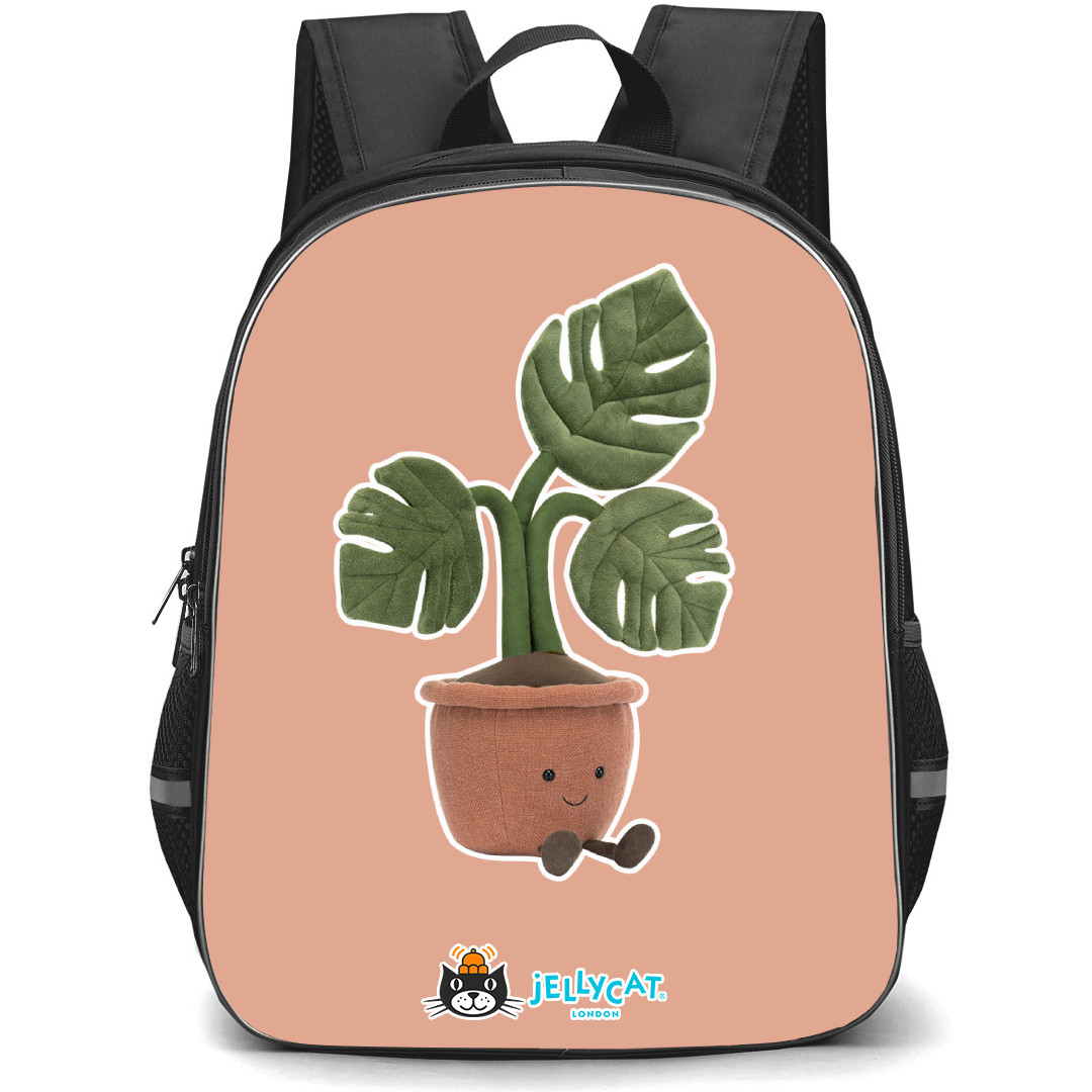 Jellycat Plants Backpack StudentPack - Monster Plant Portrait