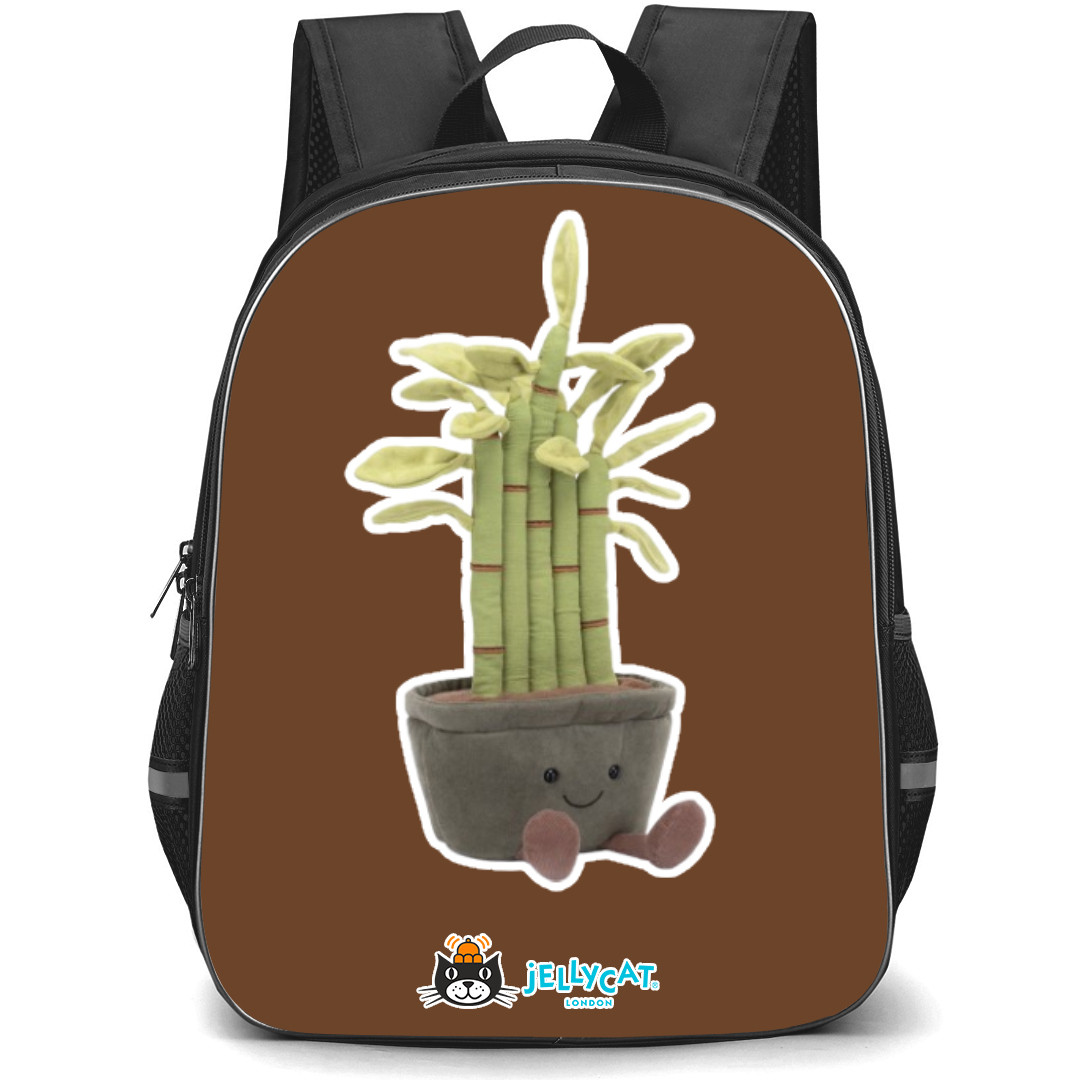 Jellycat Plants Backpack StudentPack - Potted Bamboo Portrait