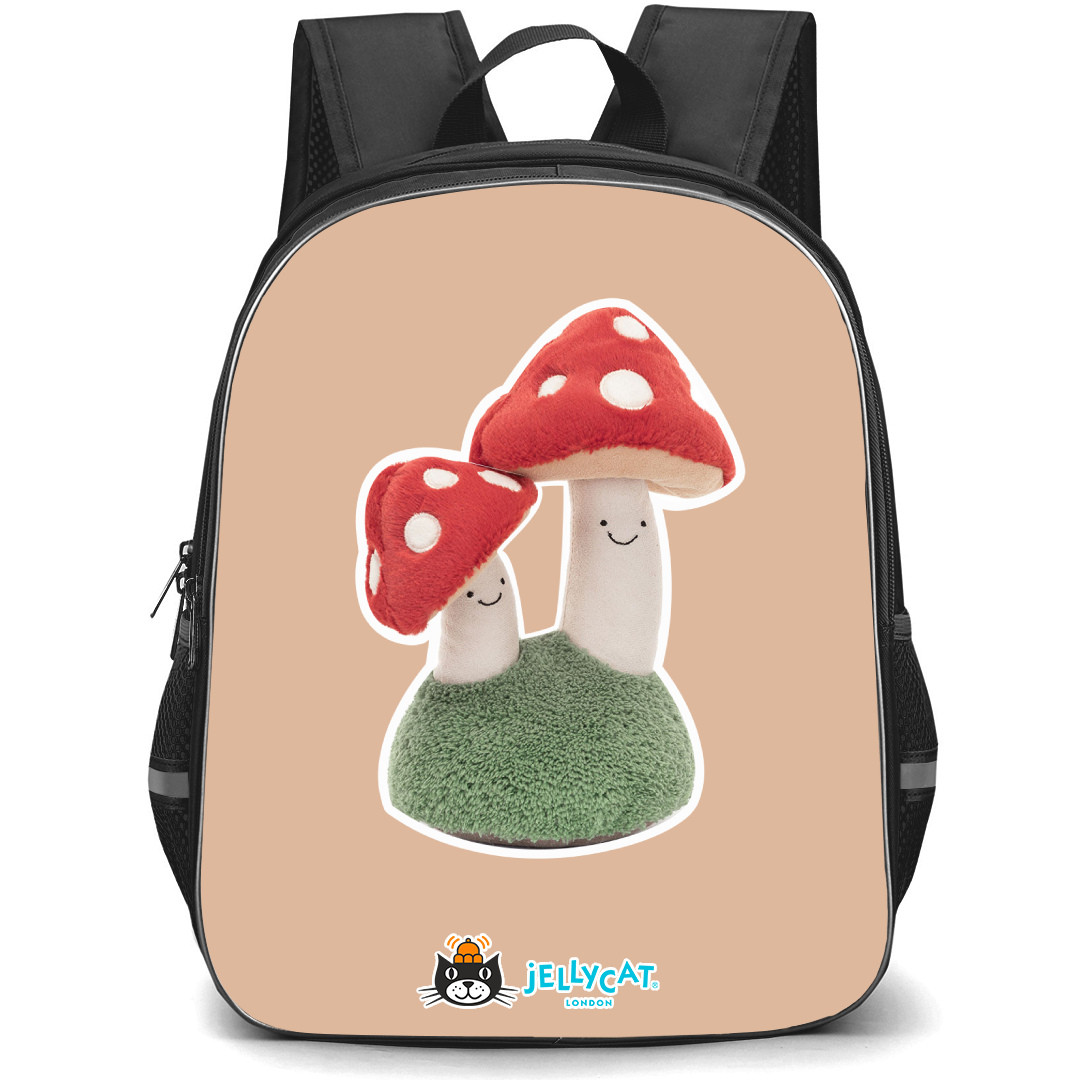 Jellycat Plants Backpack StudentPack - Pair of Toadstools Portrait