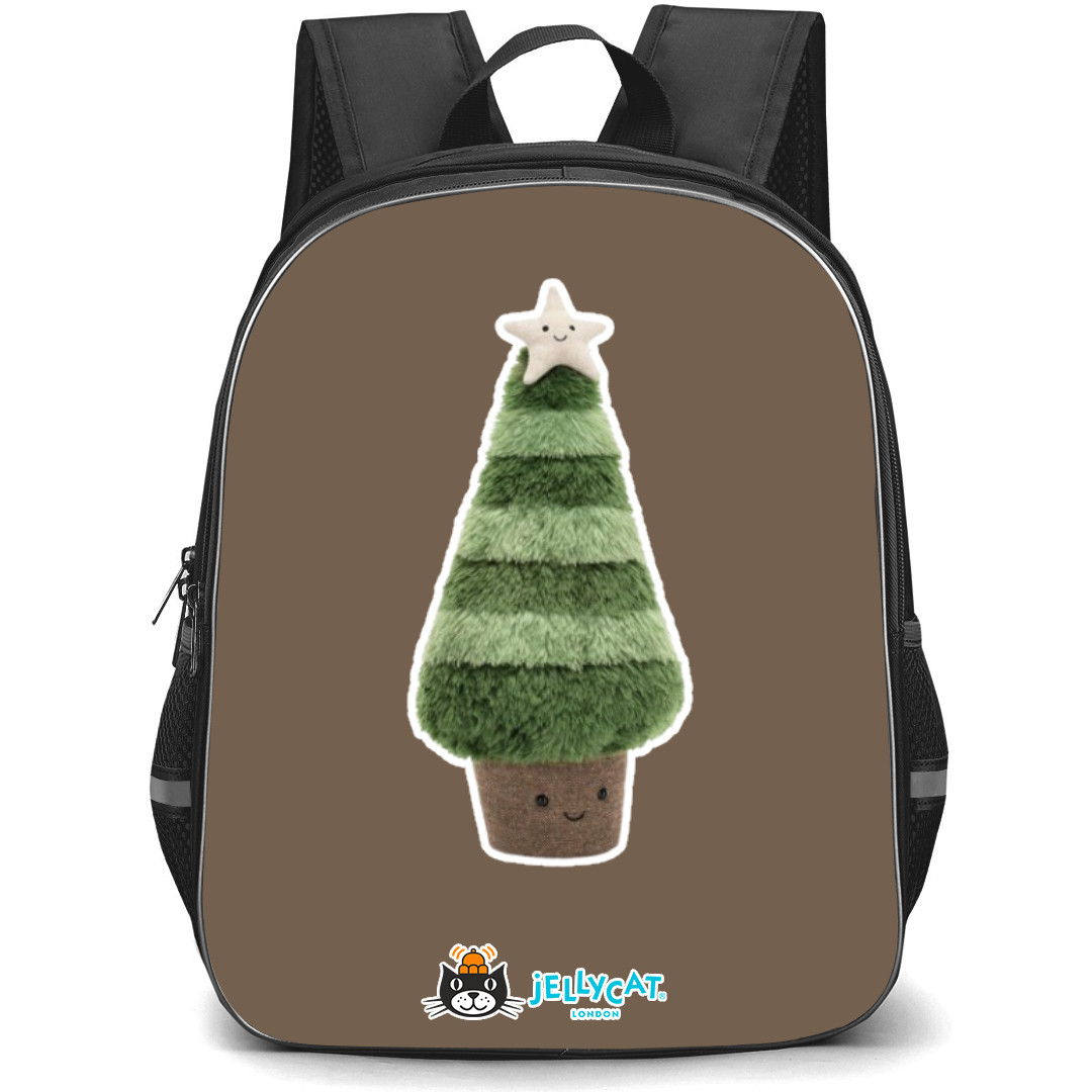 Jellycat Plants Backpack StudentPack - Spruce Christmas Tree Portrait