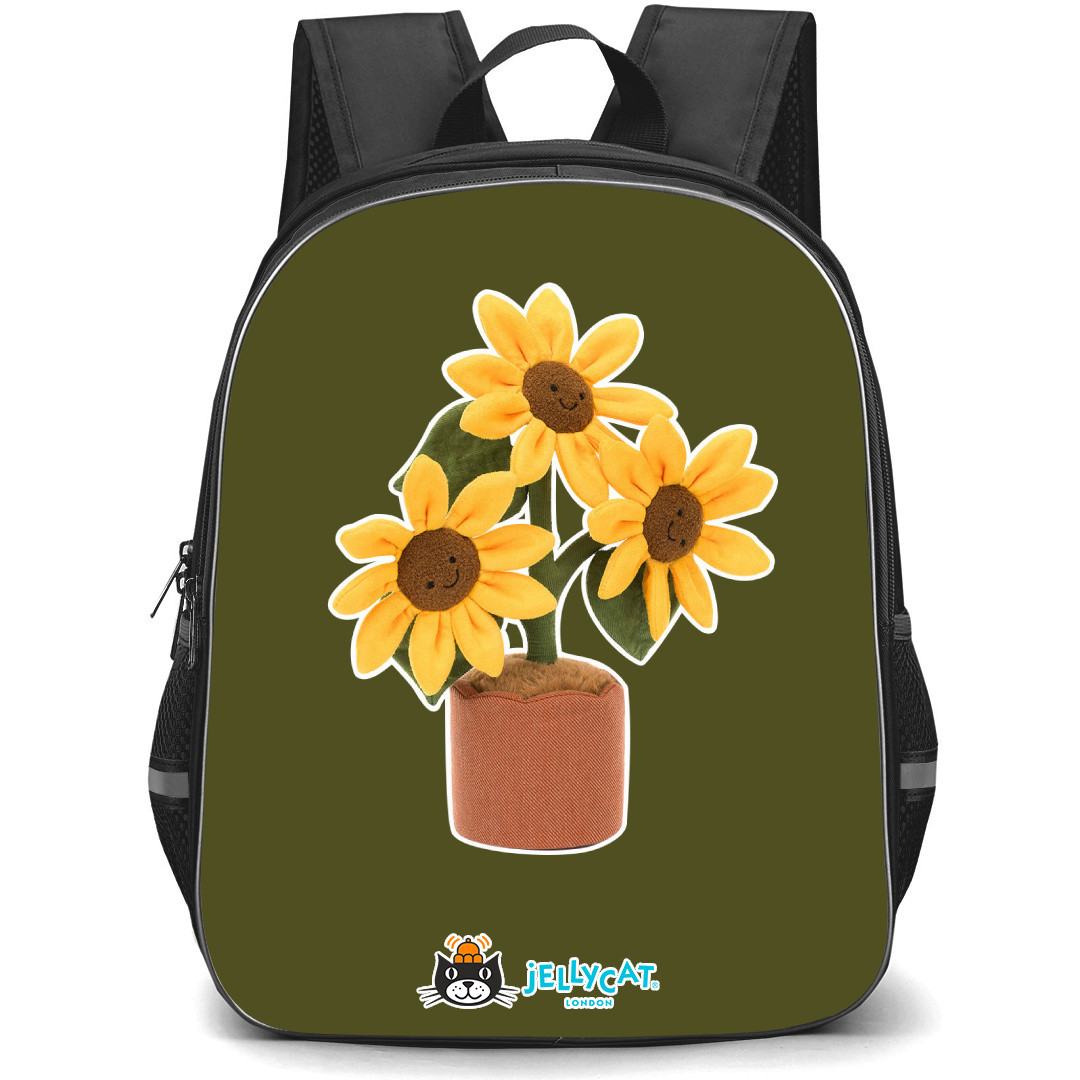 Jellycat Plants Backpack StudentPack - Sunflower Portrait