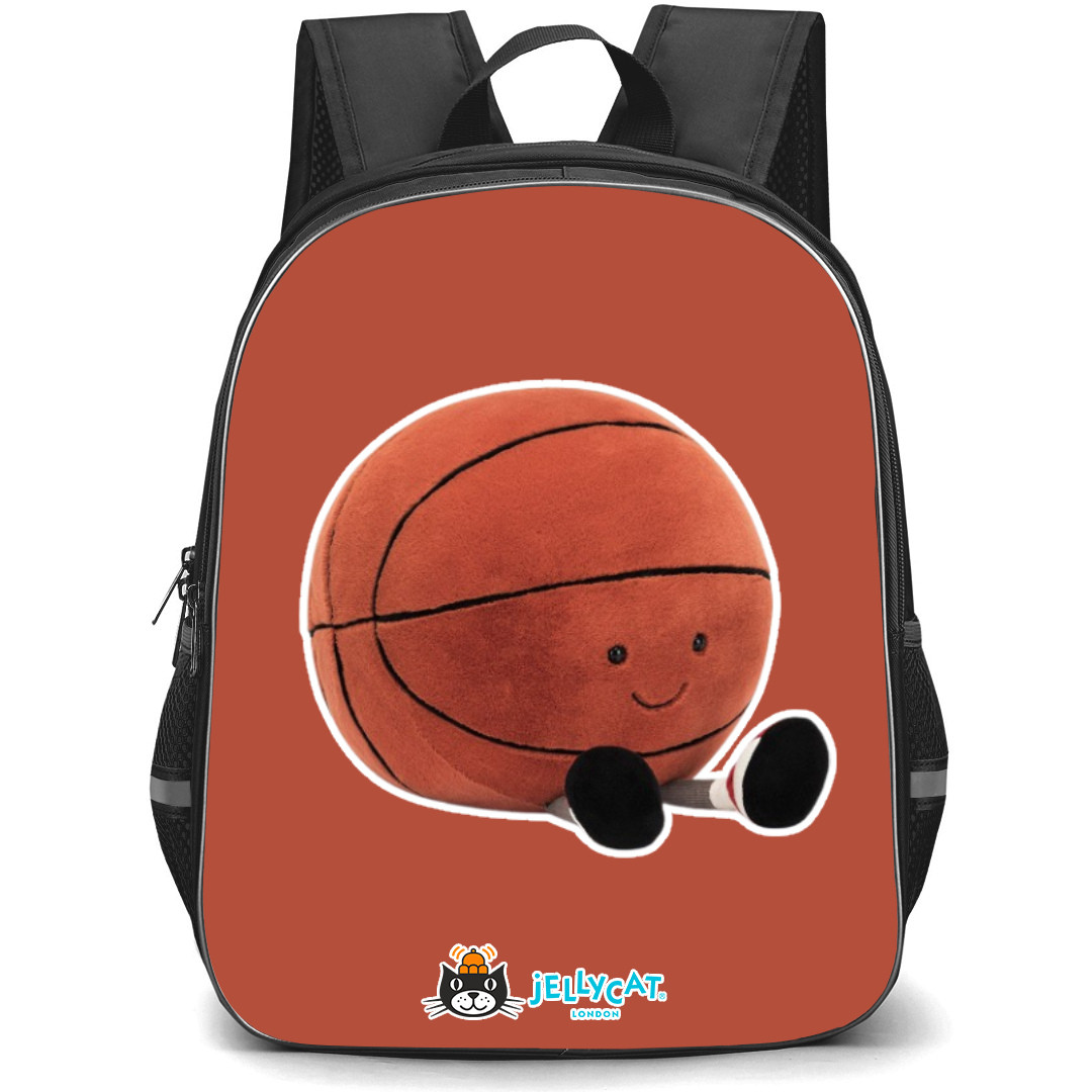 Jellycat Sports Backpack StudentPack - Basketball Portrait