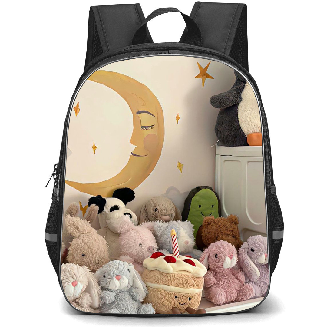 Jellycat Backpack StudentPack - Toys Sitting Star Background