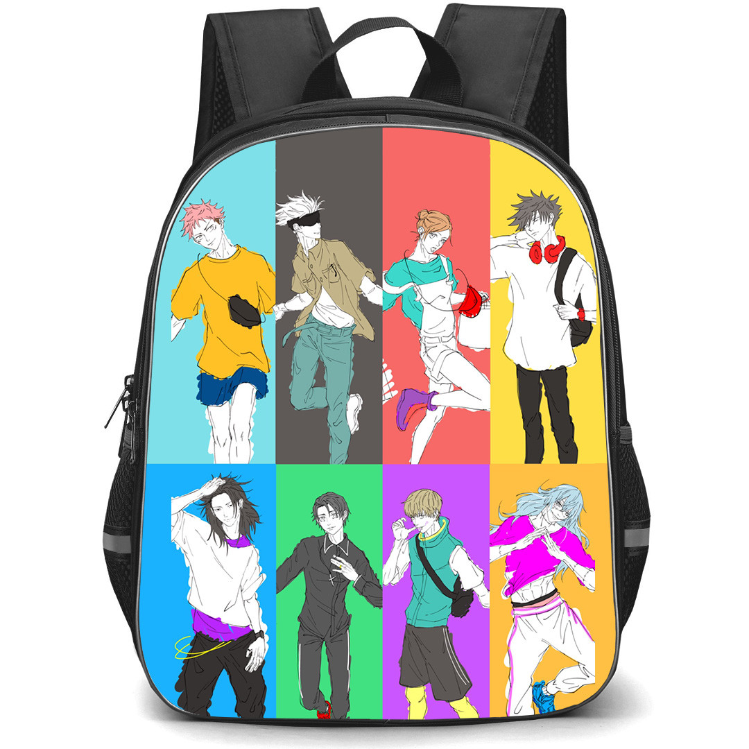 Jujutsu Kaisen Backpack StudentPack - Jujutsu Kaisen Characters Yuji Posture Illustration