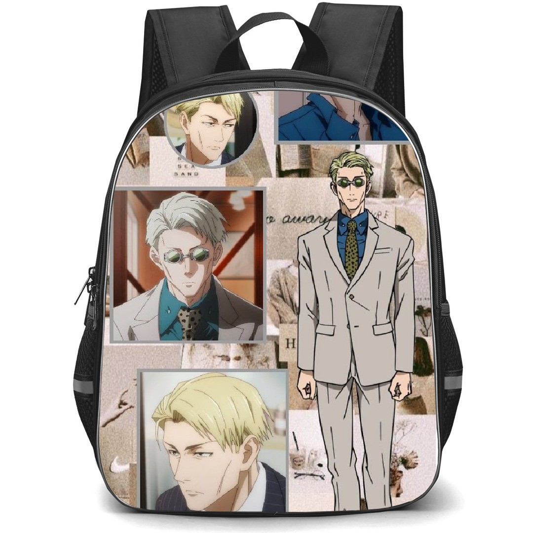 Jujutsu Kaisen Nanami Kento Backpack StudentPack - Nanami Kento Elegant Collage
