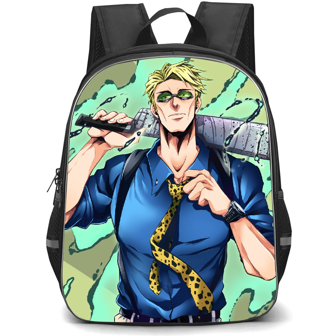Jujutsu Kaisen Nanami Backpack StudentPack - Nanami Holding Knief On Water Color Background