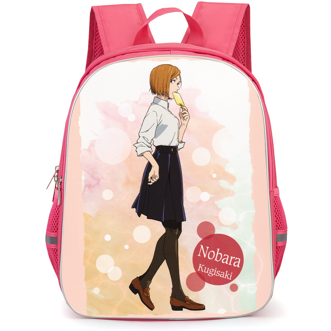 Jujutsu Kaisen Nobara Kugisako Backpack StudentPack - Nobara Kugisako Eating Popsicle