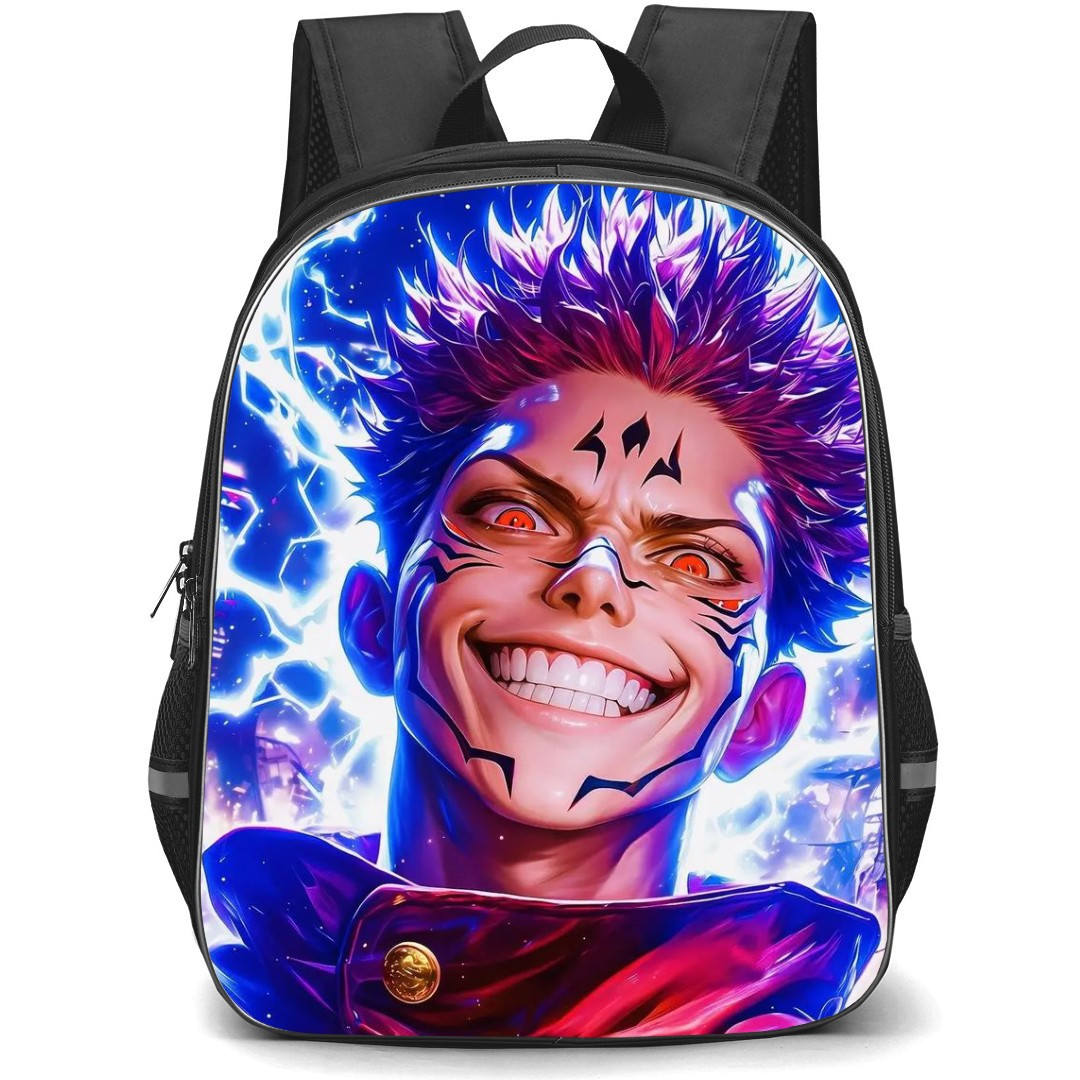 Jujutsu Kaisen Ryomen Sukuna School Backpack StudentPack - Ryomen Sukuna Smiling Portrait