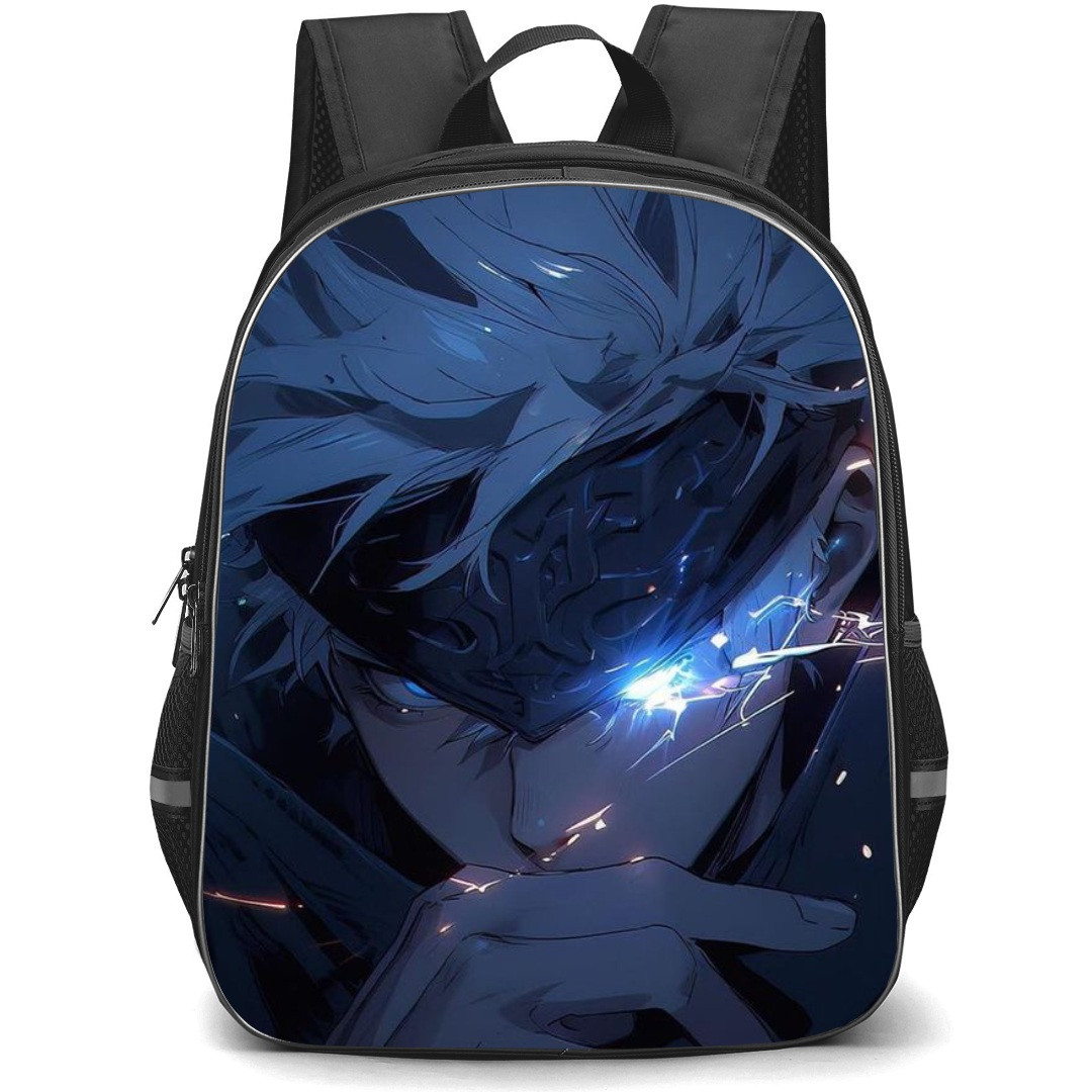 Jujutsu Kaisen Satoru Gojo School Backpack StudentPack - Satoru Gojo Covering Face Portrait