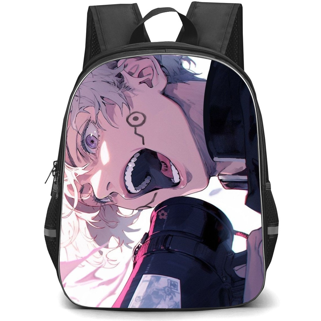 Jujutsu Kaisen Toge Inumaki School Backpack StudentPack - Toge Inumaki Shouting Side Portrait