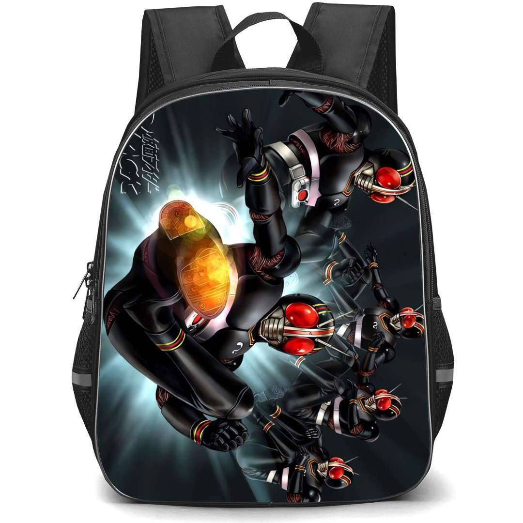 Kamen Rider Black Backpack StudentPack - Black Attack Move Poster