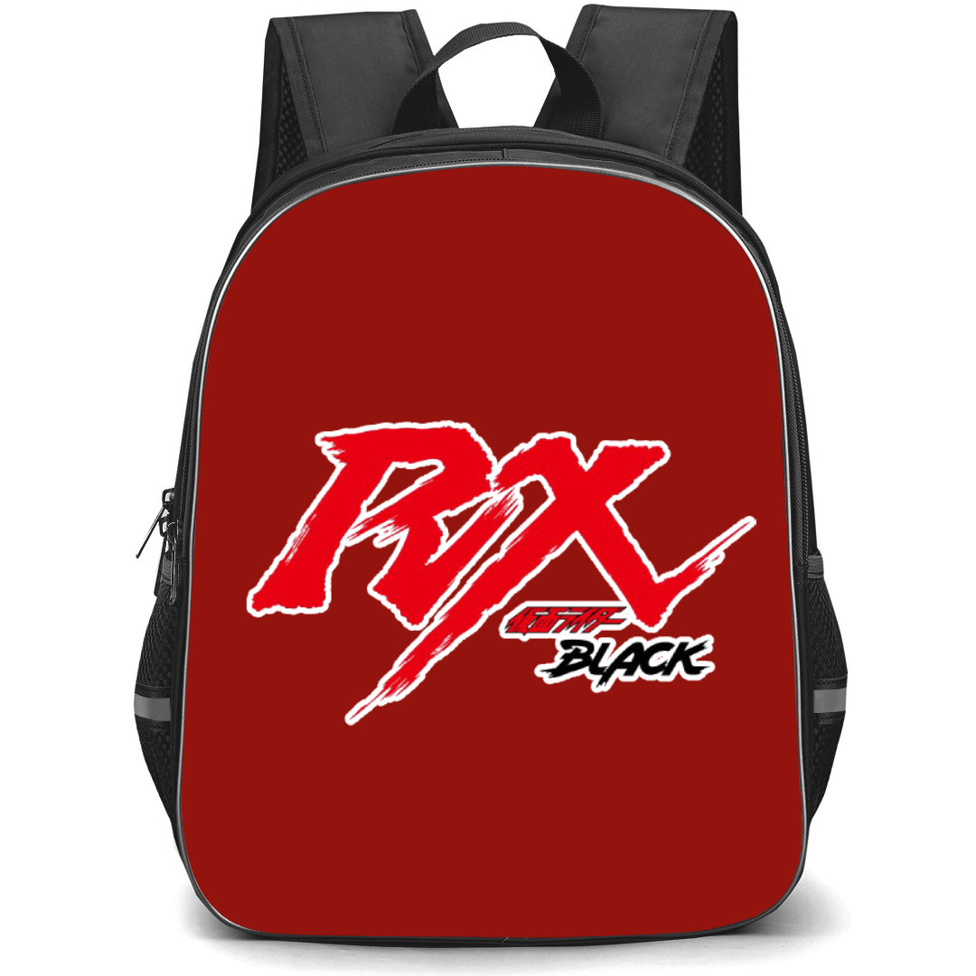 Kamen Rider Black Backpack StudentPack - Character Logo Sticker