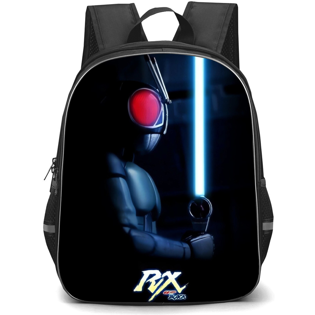 Kamen Rider Black RX Backpack StudentPack - Black RX Photon Sword Side Portrait