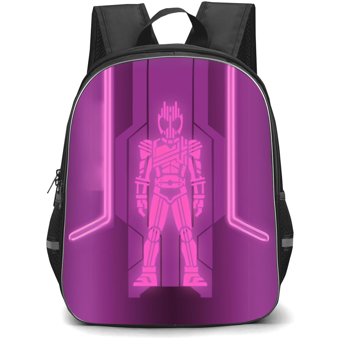 Kamen Rider Decade Backpack StudentPack - Decade SIlhouette Barcode Poster