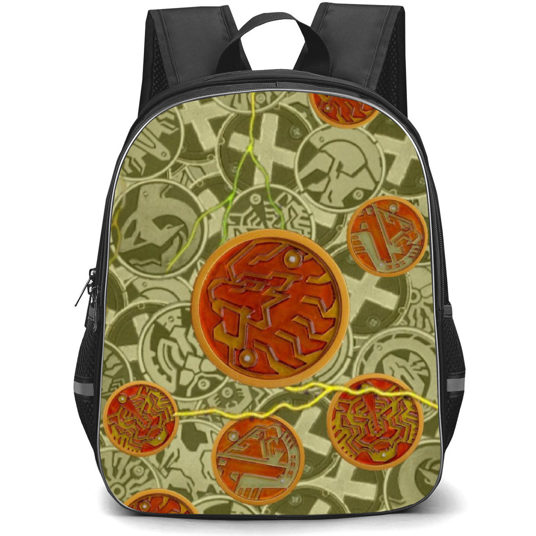 Kamen Rider OOO Backpack StudentPack - OOO Cat Group Core Medal Collage
