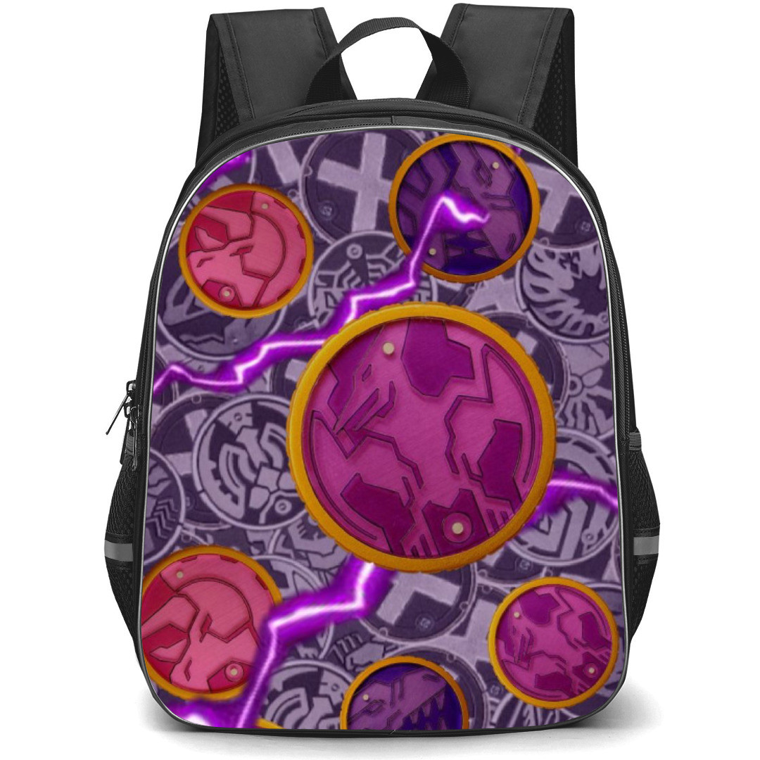 Kamen Rider OOO Backpack StudentPack - OOO Dino Group Core Medal Collage