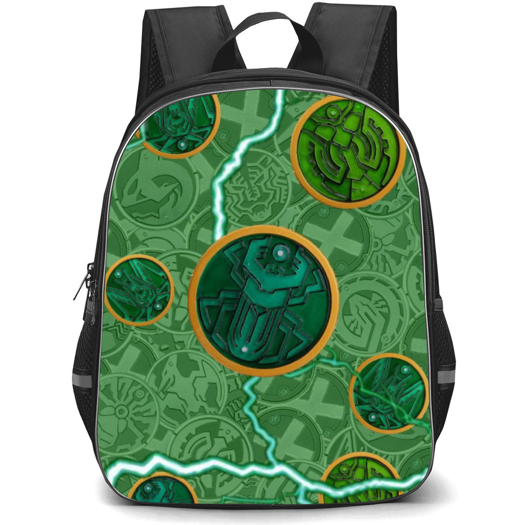 Kamen Rider OOO Backpack StudentPack - OOO Insect Group Core Medal Collage