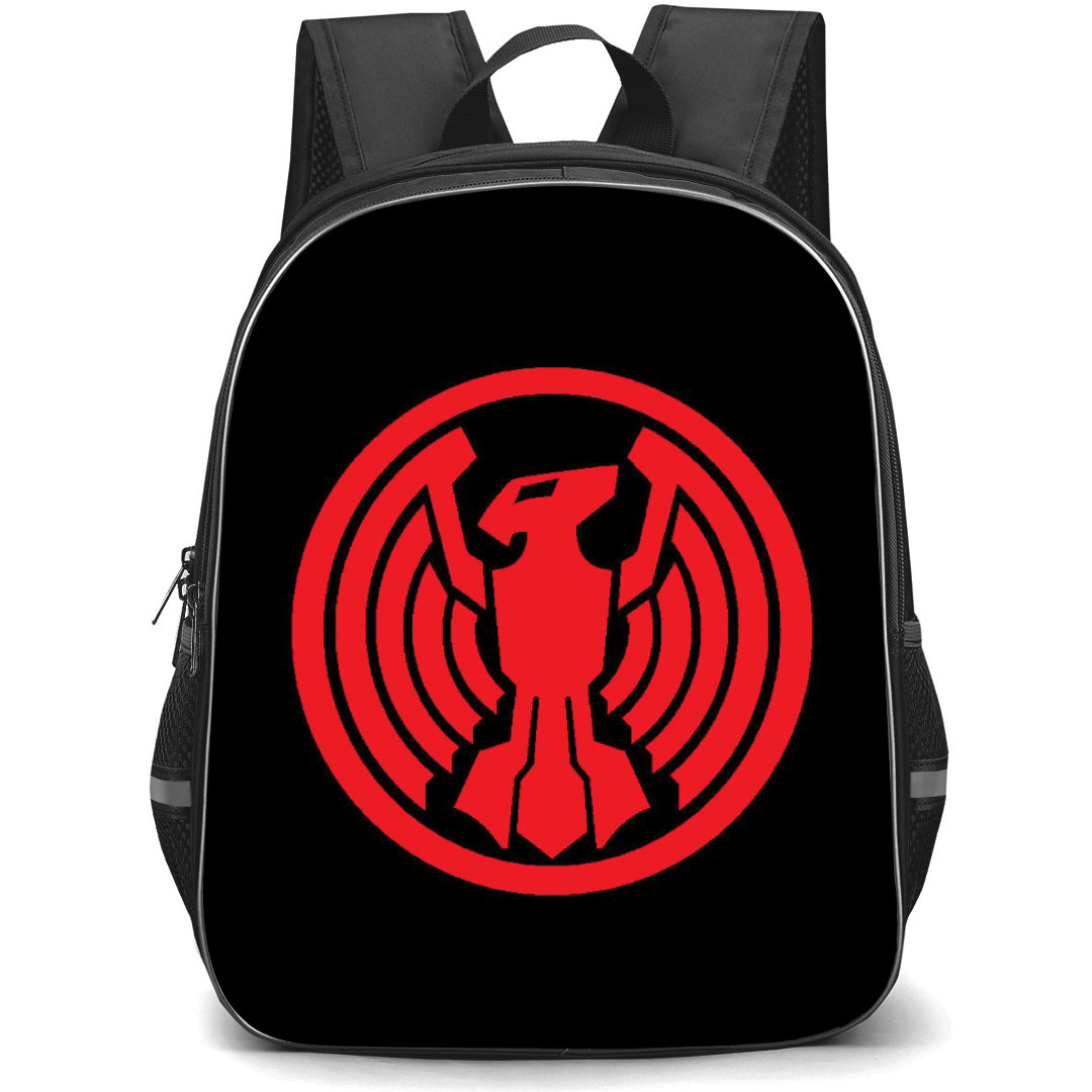 Kamen Rider OOO Backpack StudentPack - OOO Taka Medal Logo