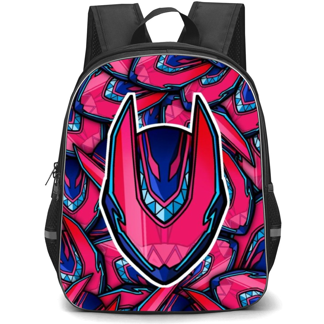 Kamen Rider Revice Backpack StudentPack - Revice Dark Helmet Patter