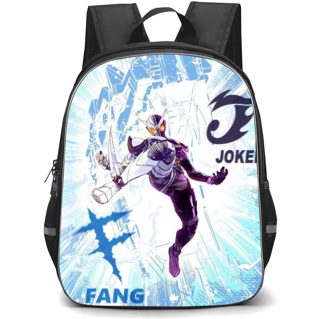 Kamen Rider W Backpack StudentPack - W Joker Fang Poster