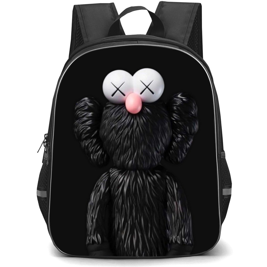 Kaws School Backpack StudentPack - Black BFF Portrait