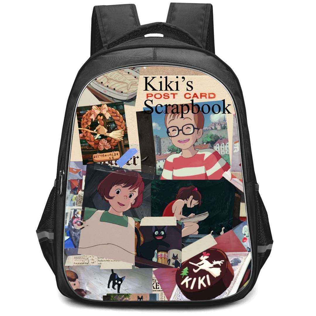 Kiki's Delivery Service Backpack StudentPack - Kiki's Delivery Service Characters Collage