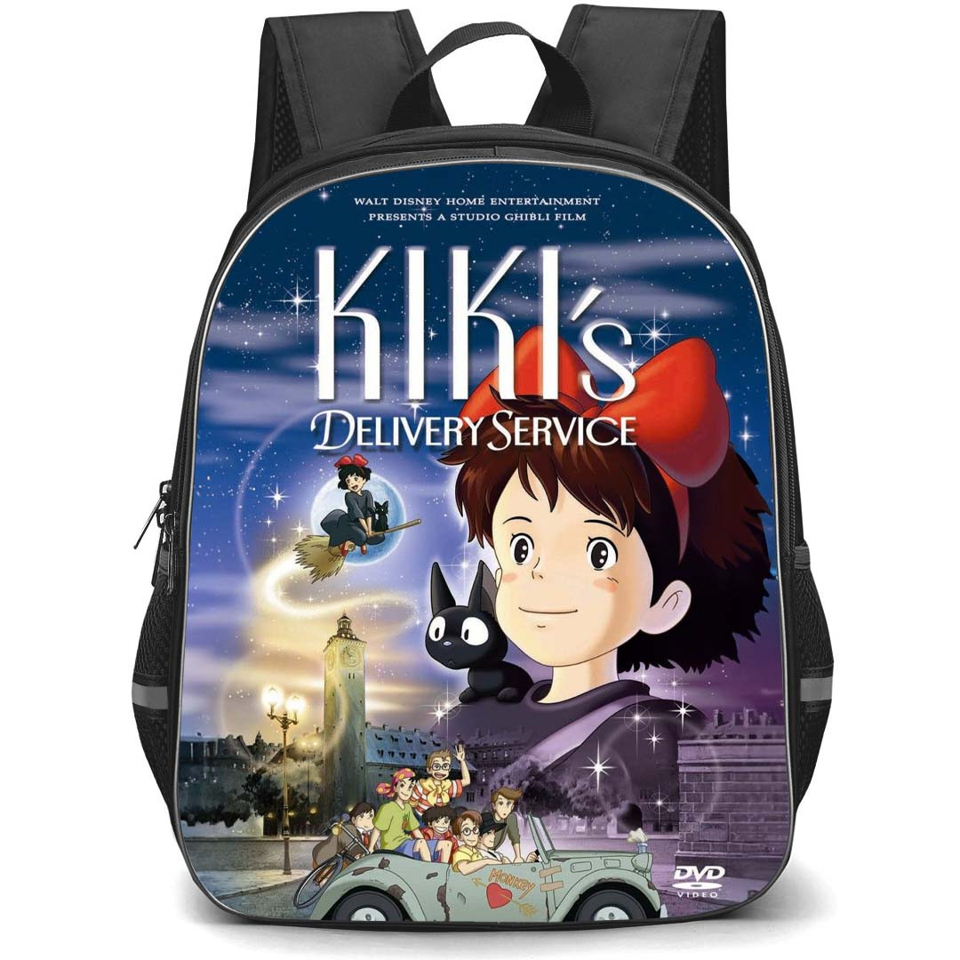 Kiki's Delivery Service Backpack StudentPack - Kiki's Delivery Service Movie Art Poster