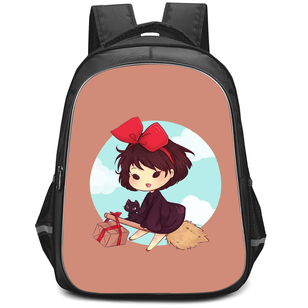 Kiki's Delivery Service Backpack StudentPack - Kiki's Delivery Service Chibi Art Poster