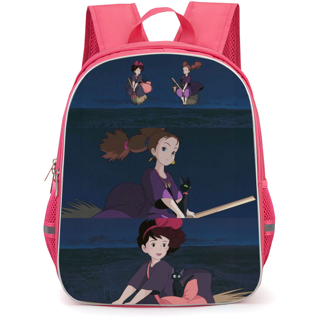 Kiki's Delivery Service Backpack StudentPack - Kiki's Delivery Service Kiki And Senior Witch Poster
