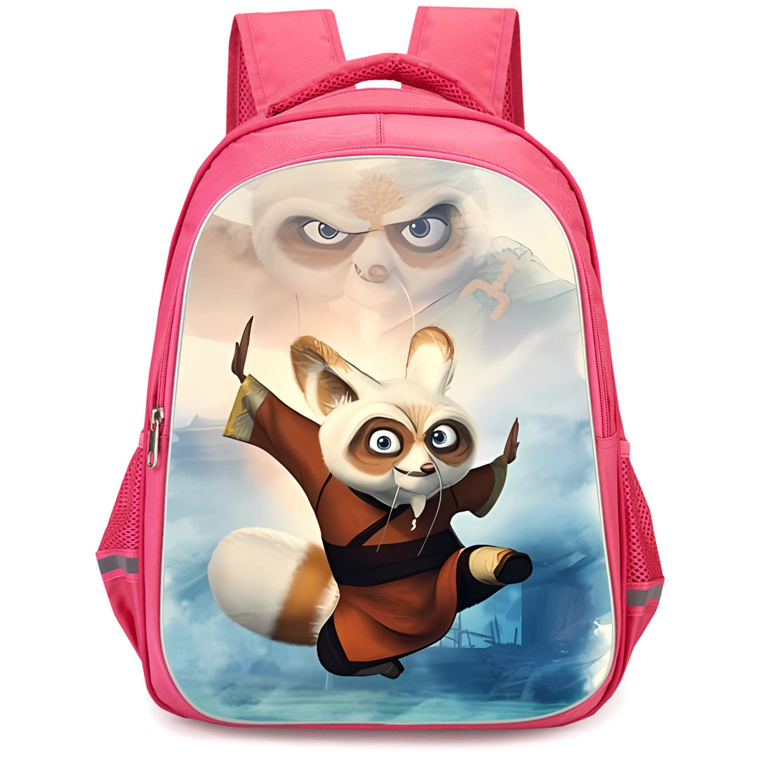 Kung Fu Panda Master Shifu Backpack StudentPack - Master Shifu Signature Posture Oil Paint Poster