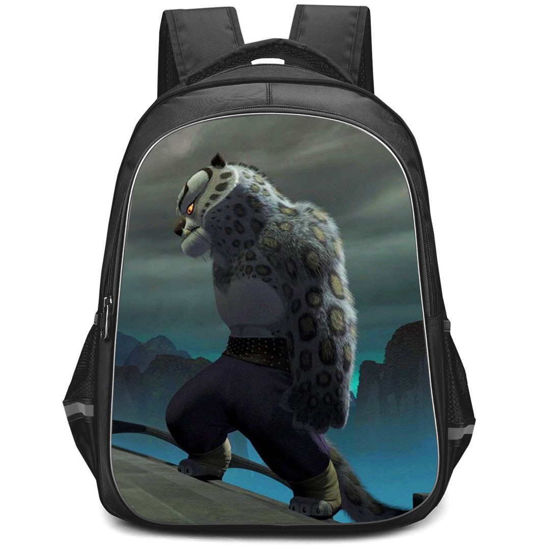 Kung Fu Panda Tai Lung Backpack StudentPack - Tai Lung Standing On A Moutain Poster