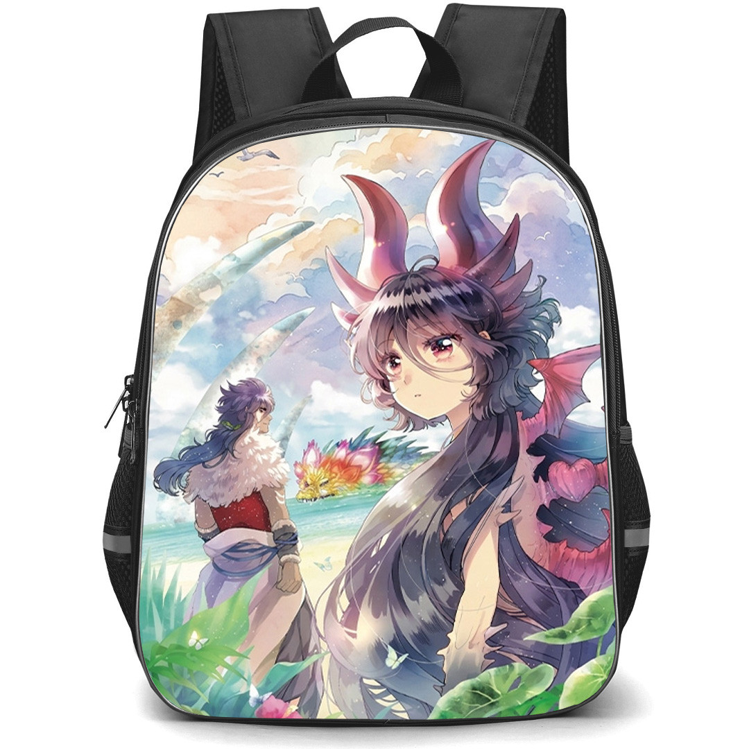 Kaiju Girl Caramelise Backpack School Bag StudentPack - Kaiju Girl Caramelise Official Anime Art Poster