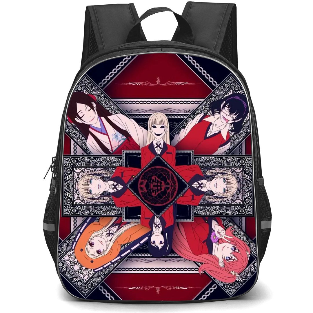 Kakegurui Backpack StudentPack - Characters Tarot Cards Portrait