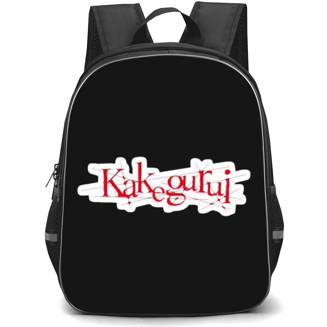 Kakegurui Backpack StudentPack - Logo Red Font with Red Lines