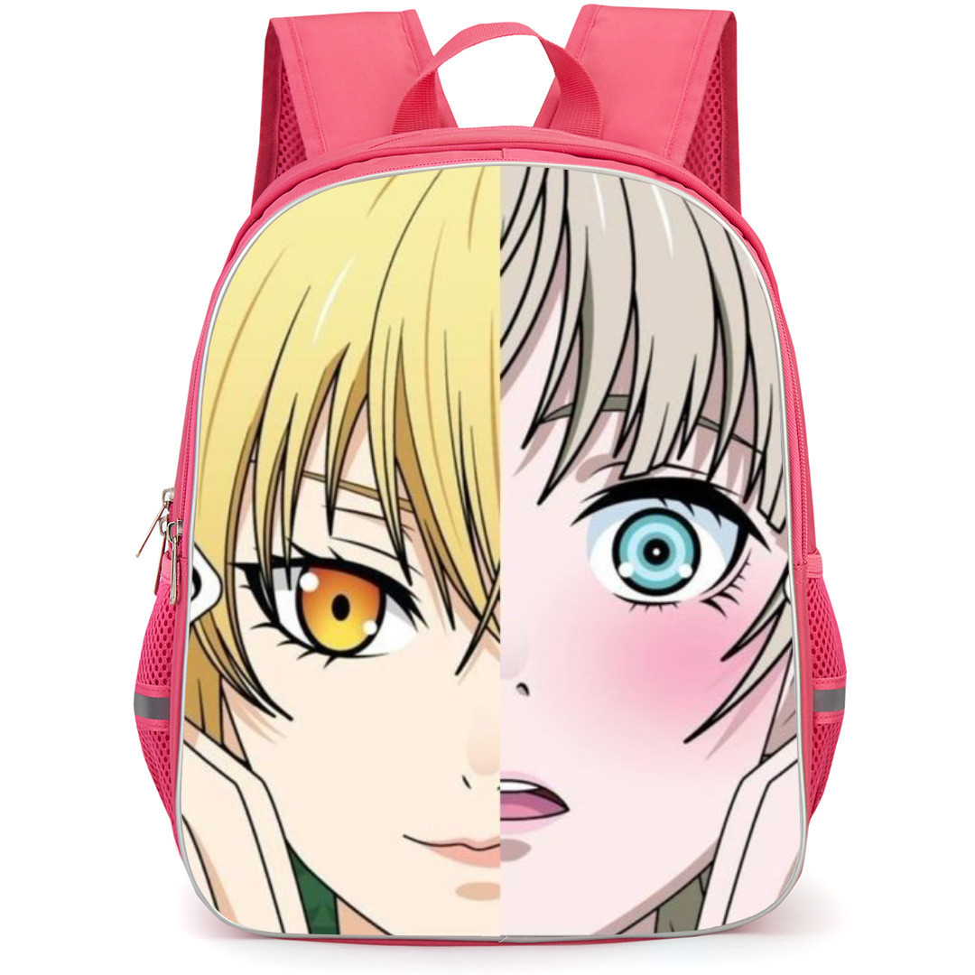 Kakegurui Mary Saotome Backpack StudentPack - Mary Saotome & Ririka Momobami Holding Cards