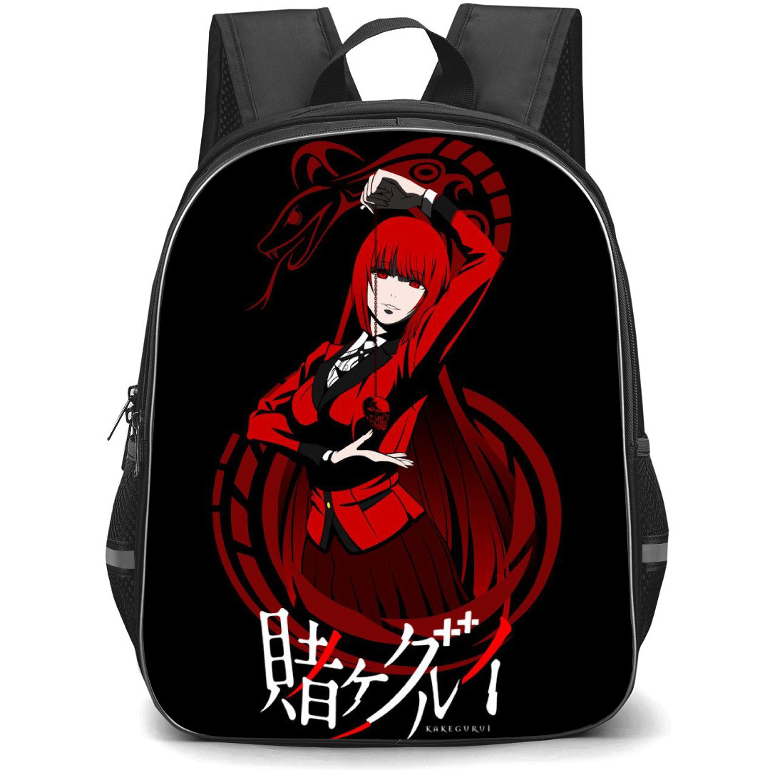 Kakegurui Yumeko Jabami Backpack StudentPack - Yumeko Jabami Minimalist Art