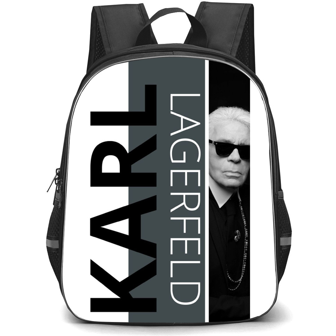 Karl Lagerfeld Backpack School Bag StudentPack - Fierce Portrait Poster