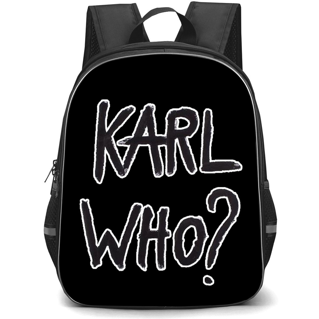 Karl Lagerfeld Backpack School Bag StudentPack - Karl Who Sticker