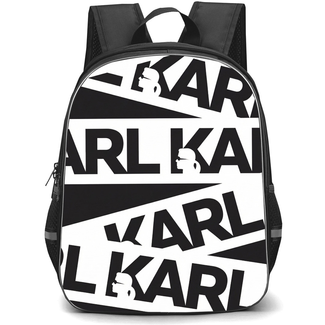 Karl Lagerfeld Backpack School Bag StudentPack - Tape Wordmark Poster
