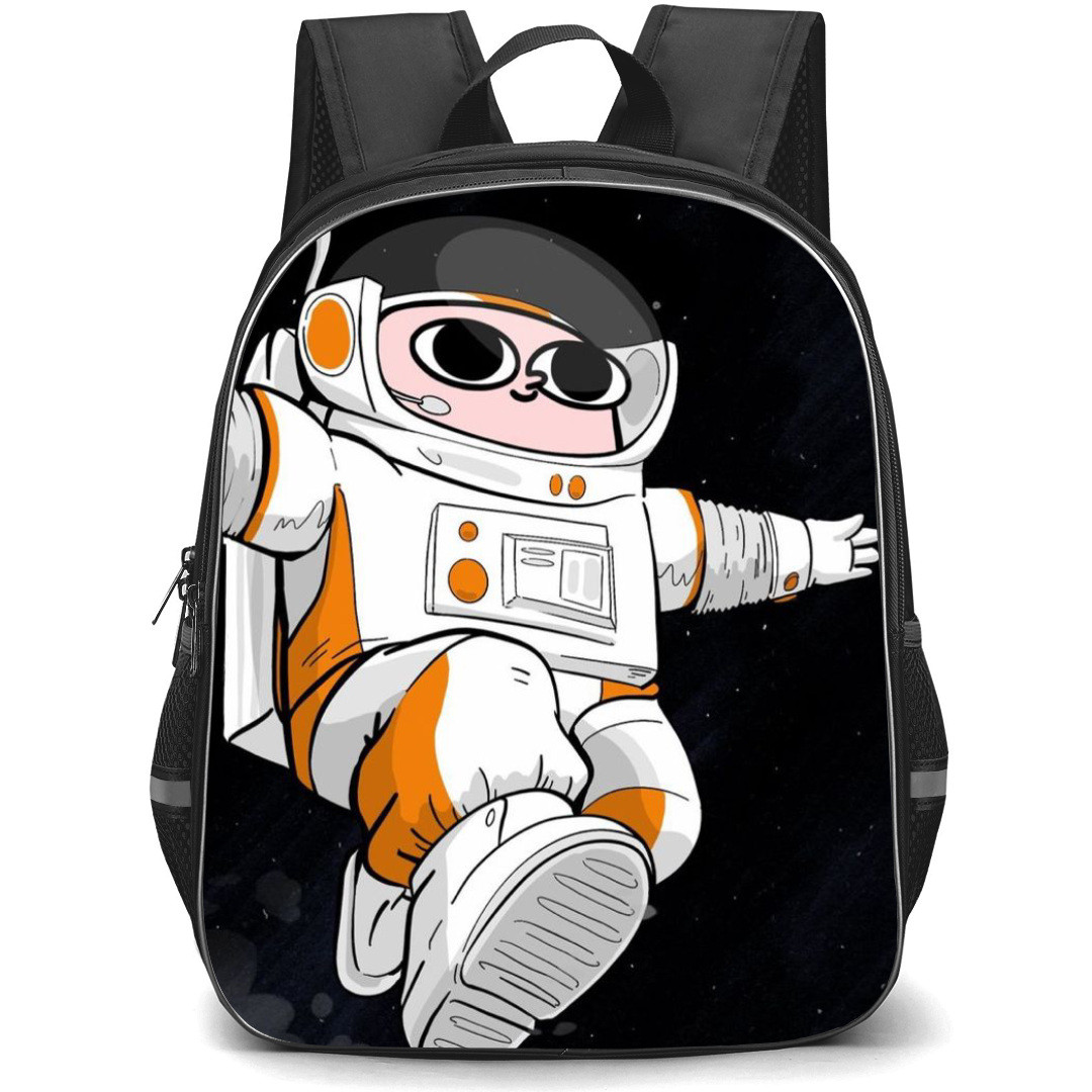 Ketnipz Backpack StudentPack - Ketnipz Astronaut Floating On Space Drawing Poster
