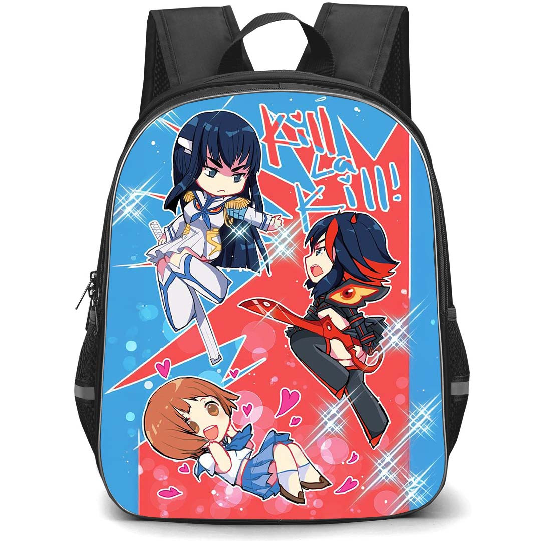 Kill La Kill Backpack StudentPack - Kill La Kill Characters Chibi Art Poster