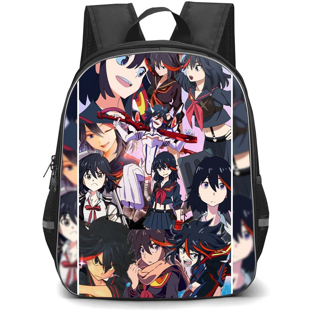 Kill La Kill Ryuko Matoi Backpack StudentPack - Kill La Kill Ryuko Matoi Collage Poster
