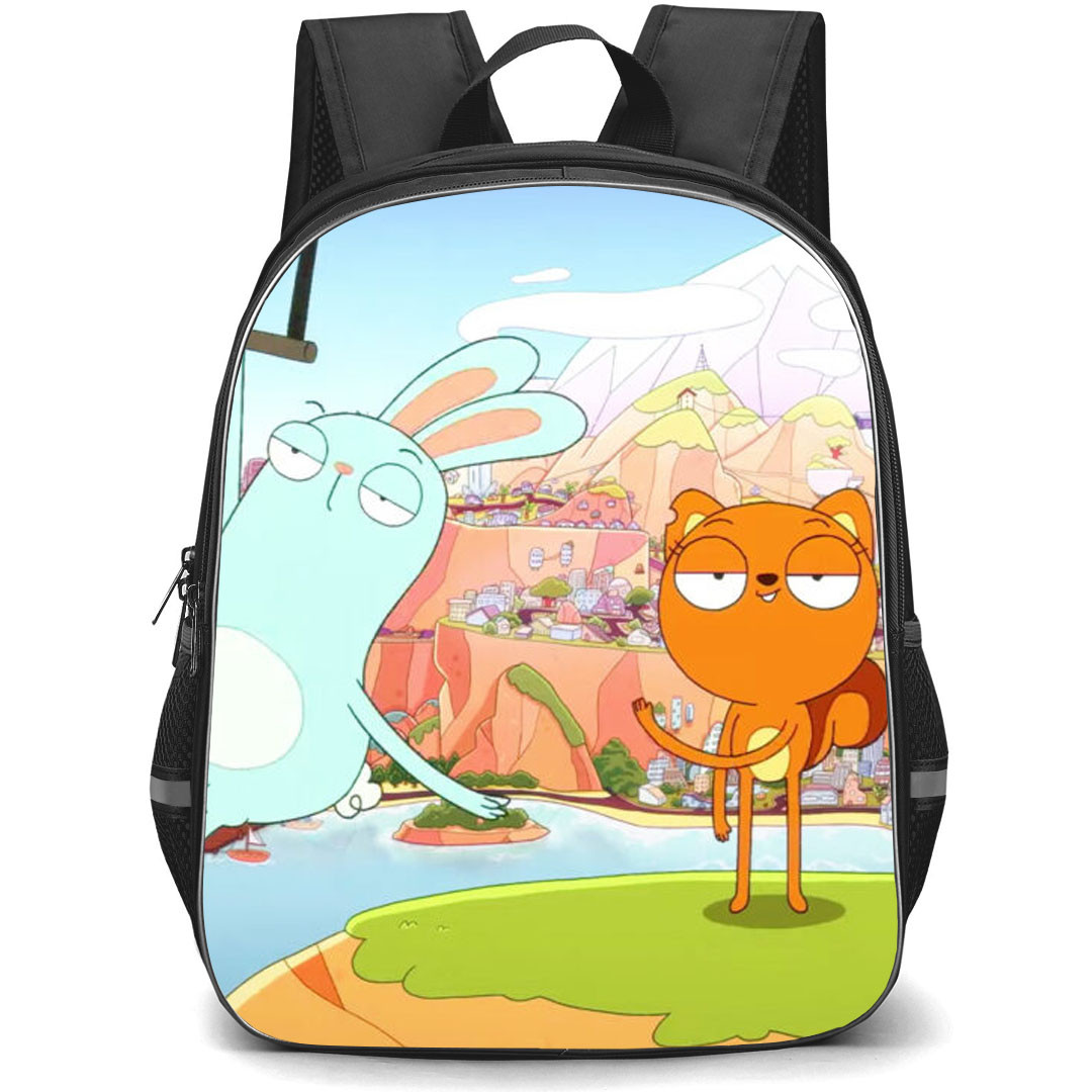 Kiff Backpack StudentPack - Kiff And Barry Buns On Island