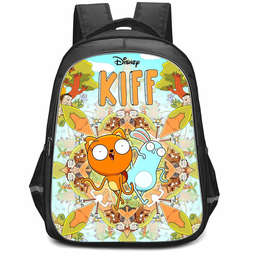 Kiff Backpack StudentPack - Kiff Poster Pattern Art