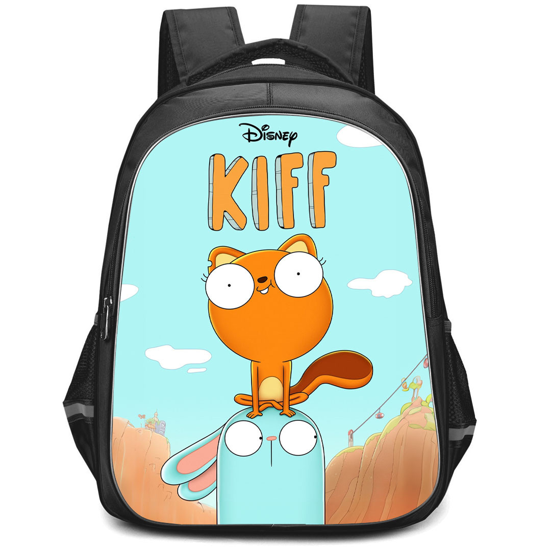 Kiff Backpack StudentPack - Kiff Sitting On Barry Buns Head