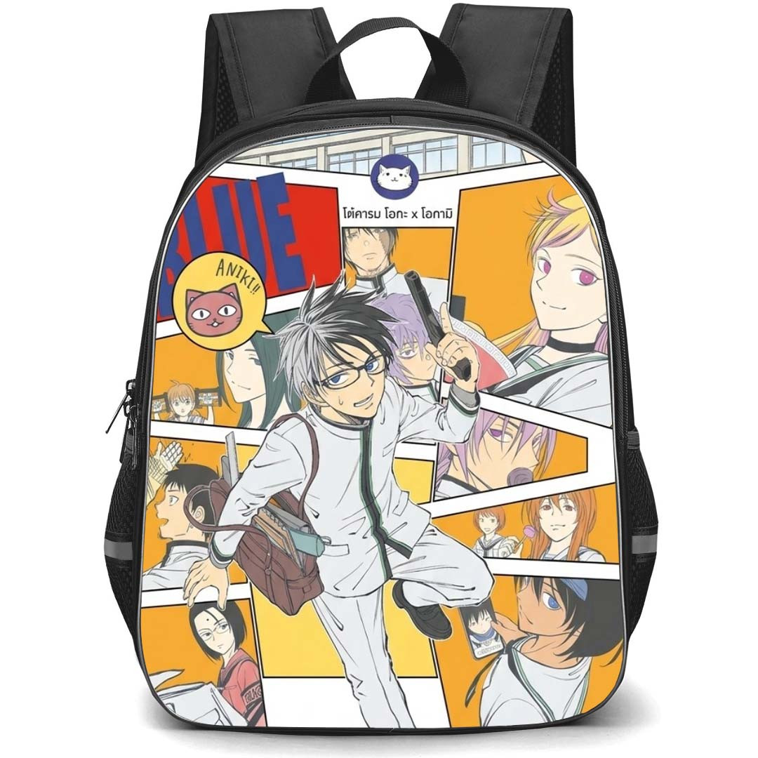 Kill Blue Backpack School Bag StudentPack - Kill Blue Characters Collage Comic Art Poster
