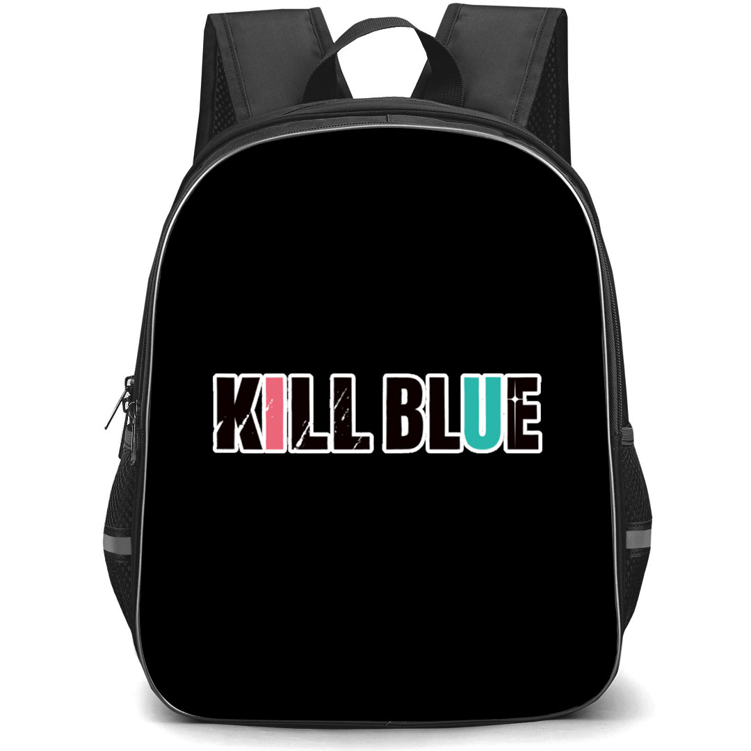 Kill Blue Backpack School Bag StudentPack - Kill Blue Series Logo Sticker